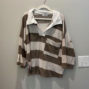 Striped Boxy Sweater